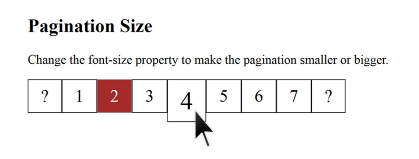 css-pagination-size