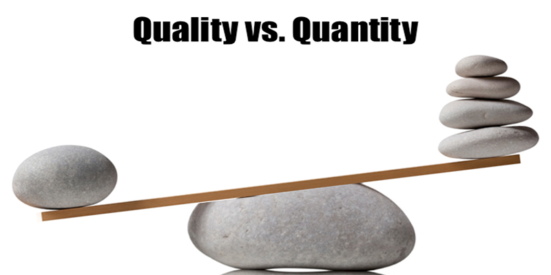 Quality-over-Quantity