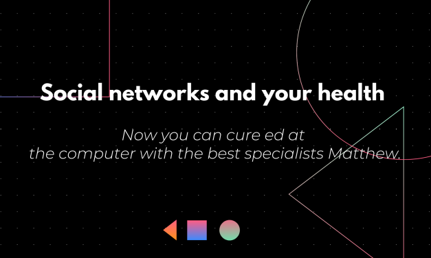Social networks and your health now you can cure at the computer with the best specialists