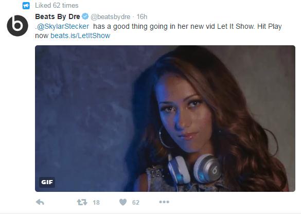 beats by dre using custom shortened url