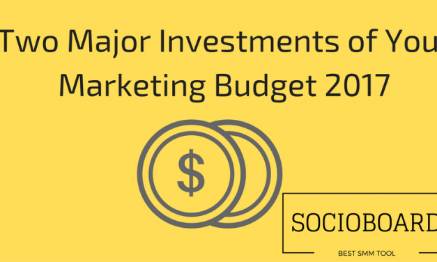 These Two Major Investments Should Be Included In Your Marketing Budget In 2021
